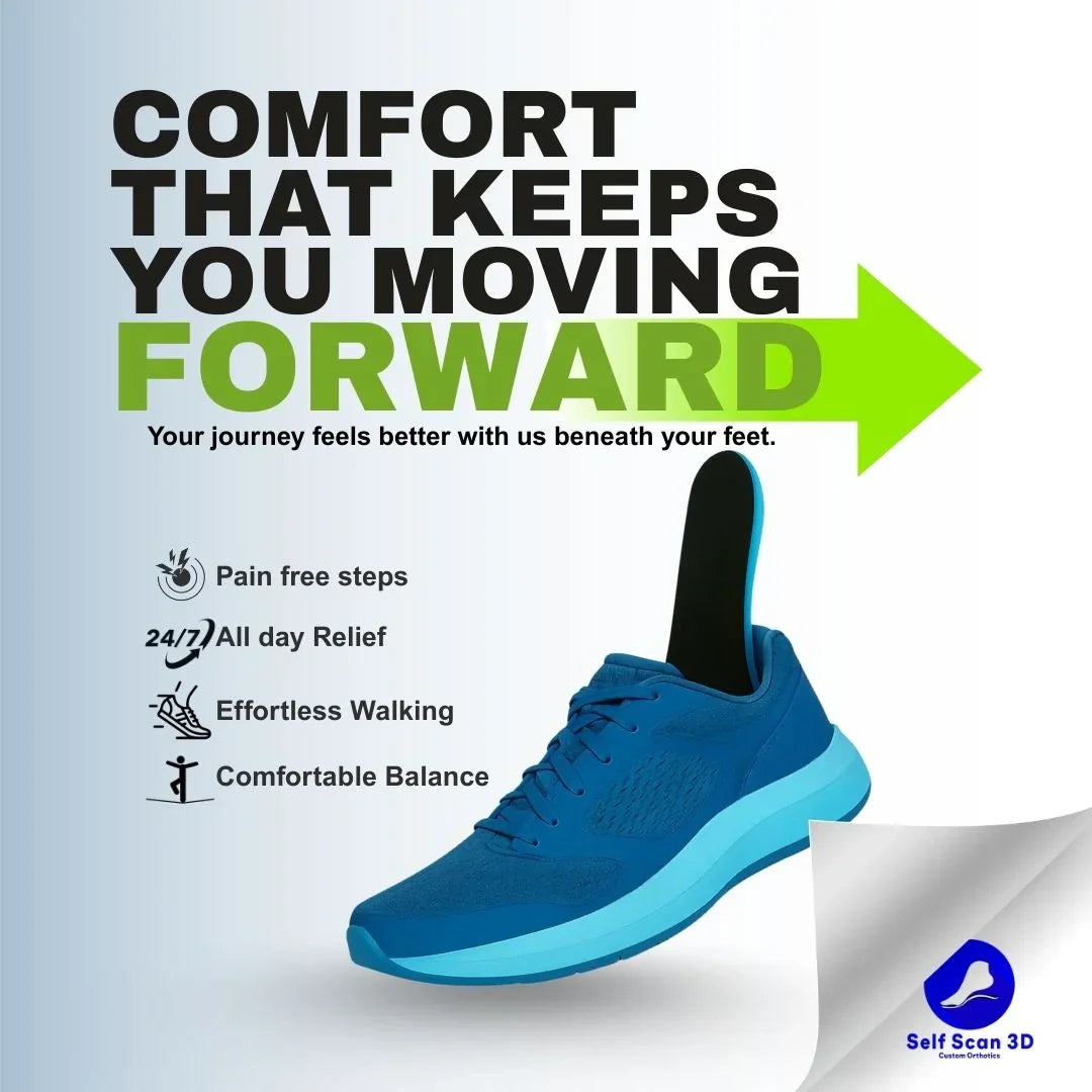 Top 5 Common Foot Problems Solved by Custom Orthotics You Can Order Online