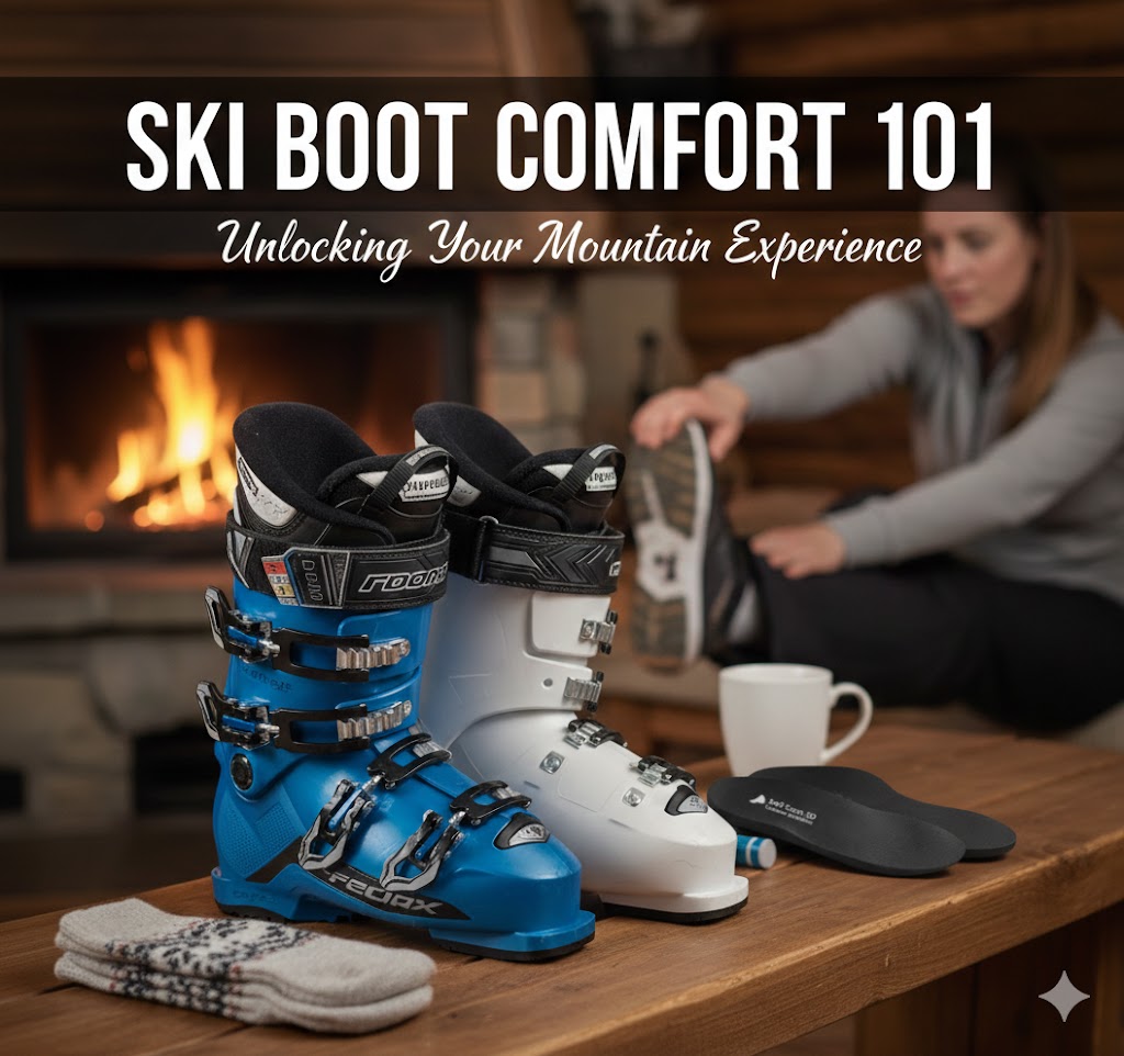 Ski Boot Comfort 101: Why 3D- Scanned Insoles Are a Game Changer for Skiers