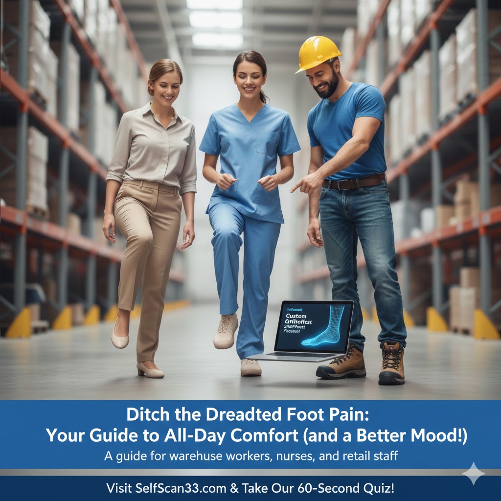 Ditch the Dreaded Foot Pain: Your Guide to All-Day Comfort (and a Better Mood!)