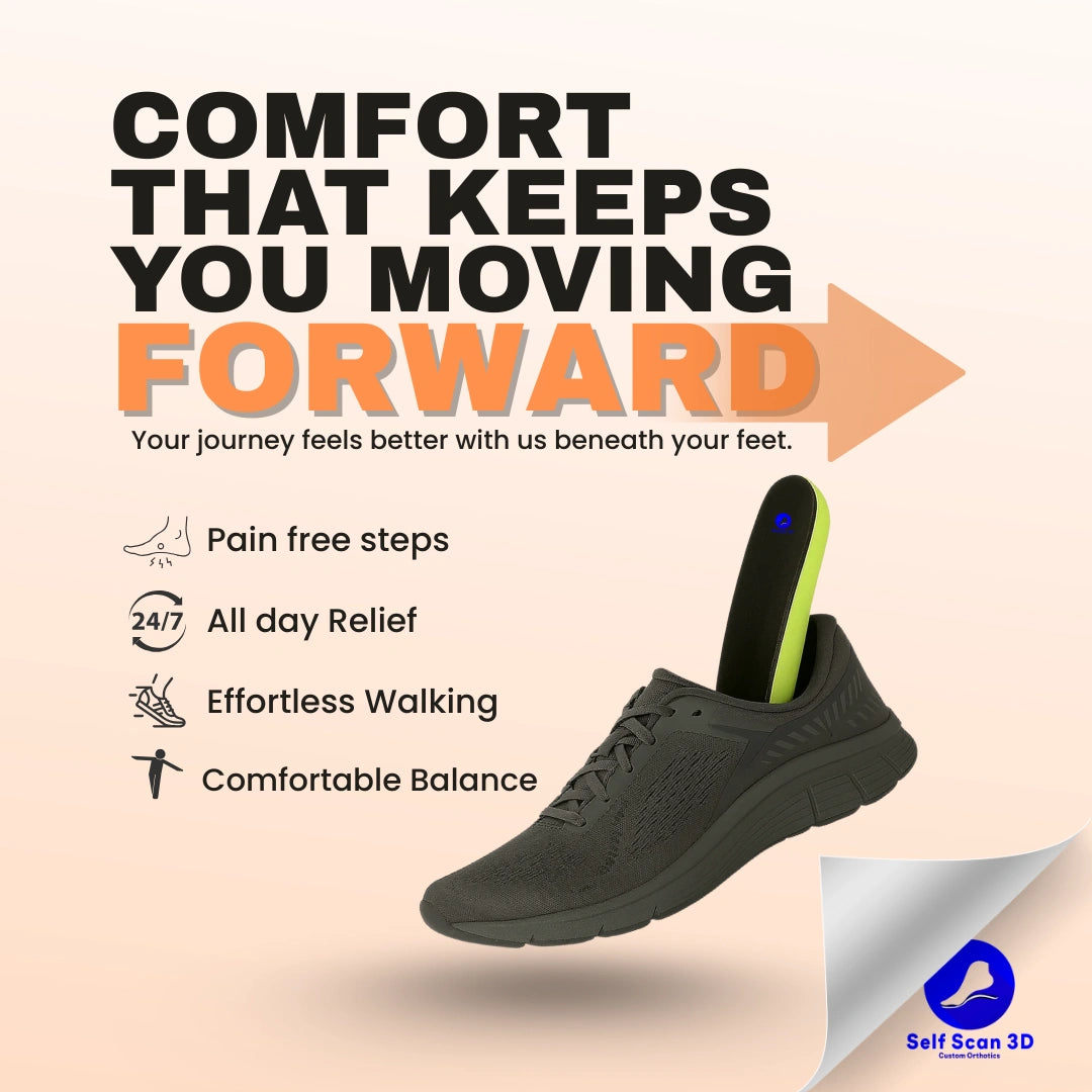 Metatarsalgia Custom Orthotics