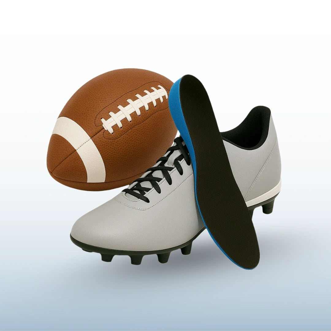 Custom Orthotics for Football Cleats